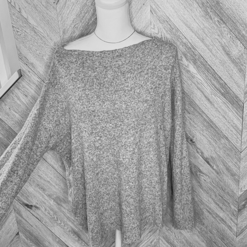 Heather Gray Zara sweater
